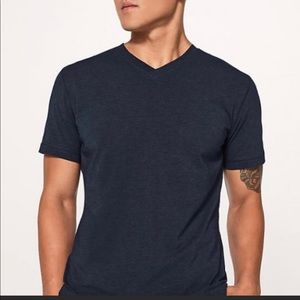 Lululemon mens 5 year basic tee shirt purple